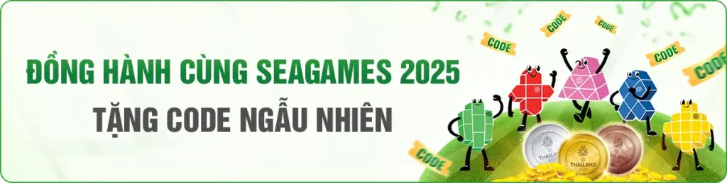 OK9 Đồng Hành SEA Games 2025 – Tặng CODE Ngẫu Nhiên Lên Đến 1.999 Điểm Mỗi Ngày 4 OK9 Đồng Hành SEA Games 2025 – Tặng CODE Ngẫu Nhiên